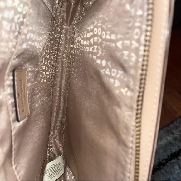 NWOT ♠️Kate Spade ♠️ tan leather crossbody/shoulder bag - Picture 8 of 14